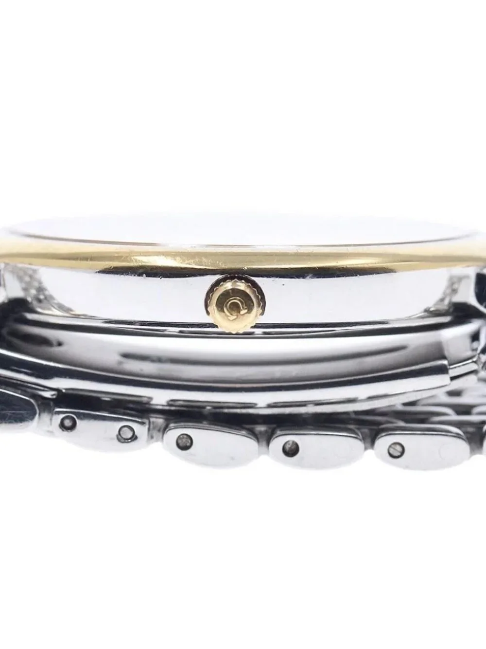OMEGA De Ville Round date Silver Dial Quartz Men's Watch